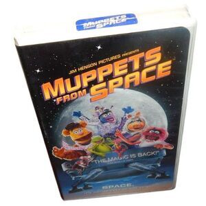 JIM HENSON MUPPETS FROM SPACE vintage VHS movie in original clamshell case